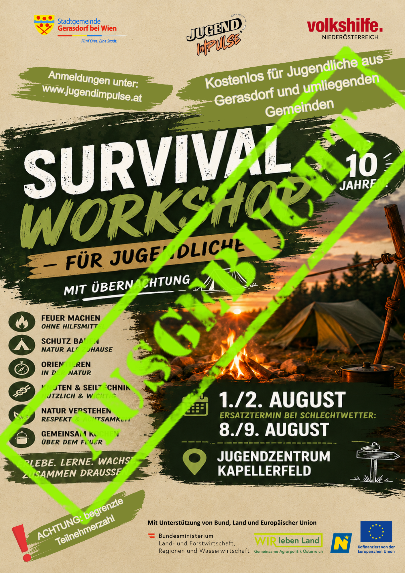 Survival AUsgebucht